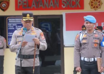 Kapolres Wajo Resmi Launching Pelayanan Markas Samapta