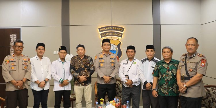 Kapolres Barru Terima Kunjungan Silaturahmi Da’i Kamtibmas