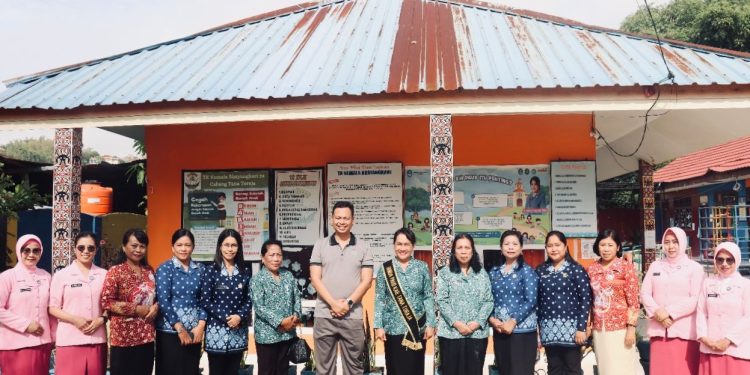 Bunda Paud Kunjungi Yayasan TK Kemala Bhayangkari 24 Cabang Tana Toraja