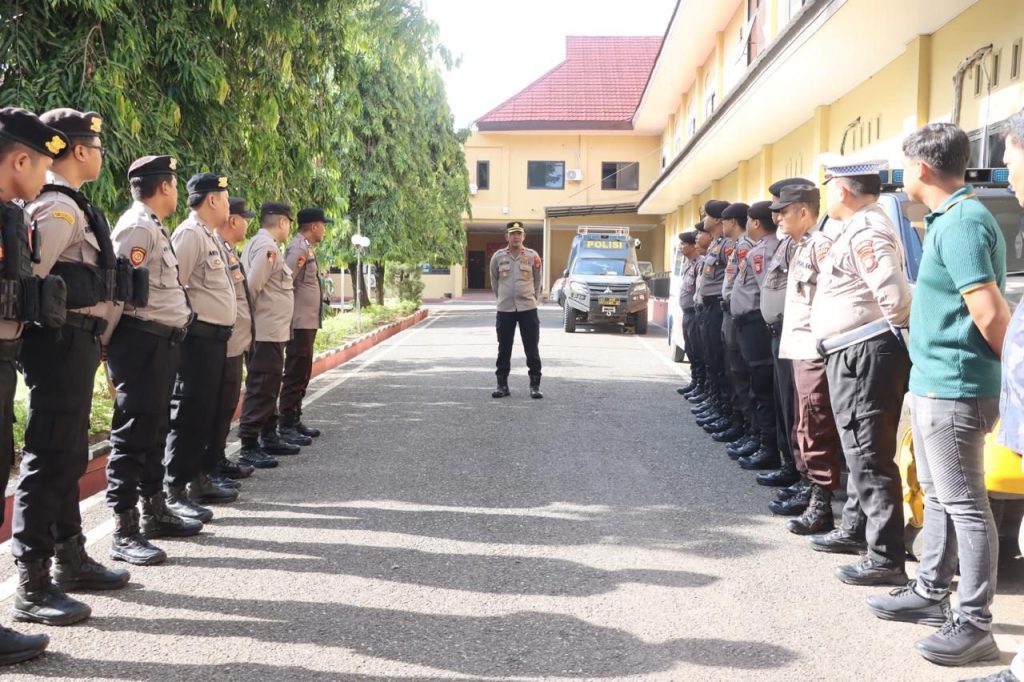 Dihadapan Pesonel, Wakapolres Maros Tekankan Disiplin, Tanggung Jawab, dan Pelayanan Prima