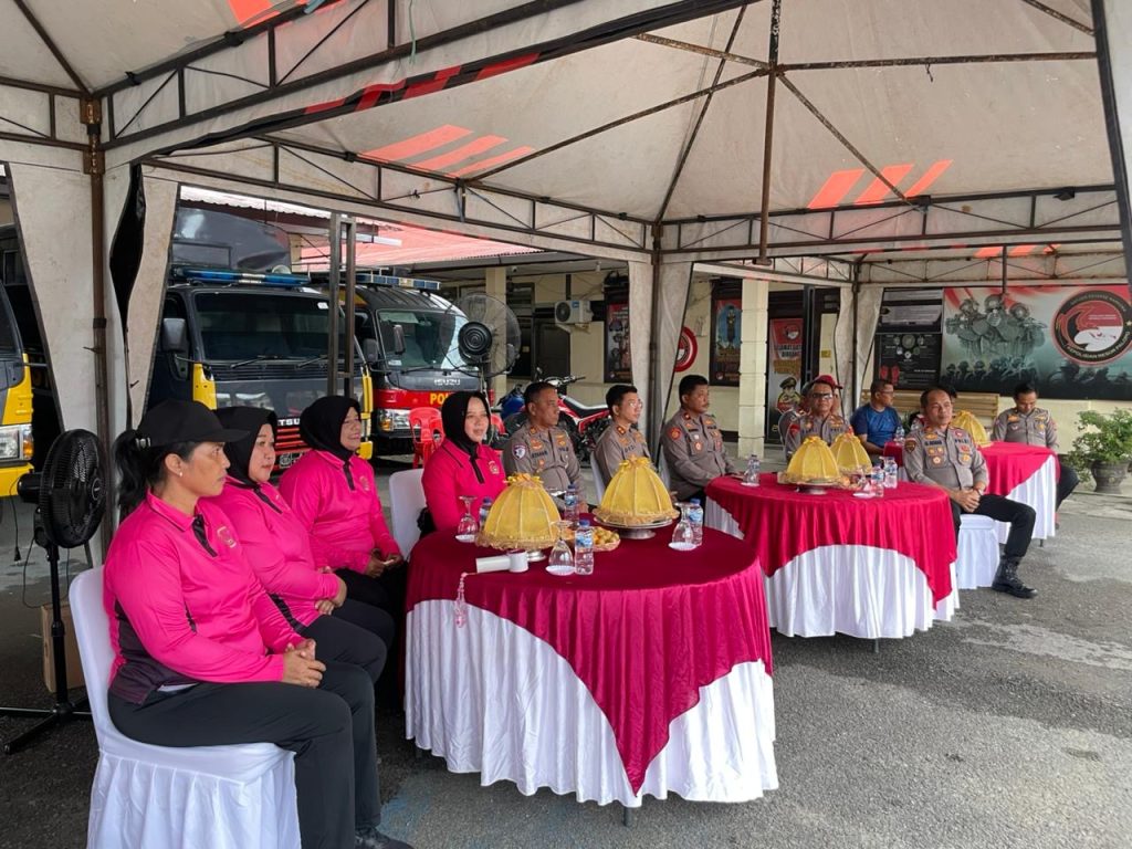 Bhayangkari Cabang Palopo Gelar Pertandingan Voli Dalam Rangka HKGB ke-73