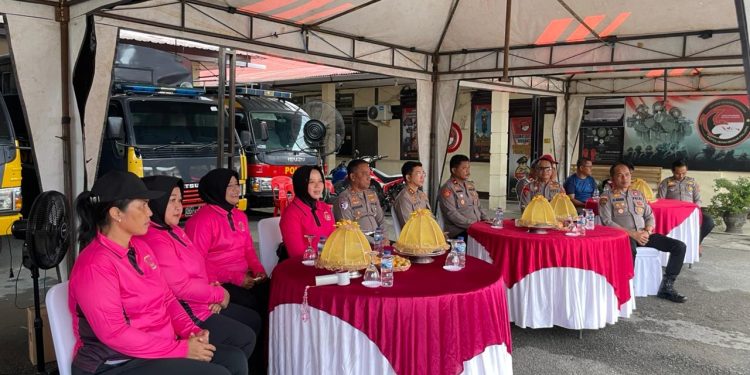 Bhayangkari Cabang Palopo Gelar Pertandingan Voli Dalam Rangka HKGB ke-73