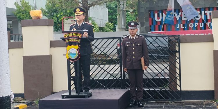 Kapolres Palopo Pimpin Upacara Peringatan Hari Sumpah Pemuda