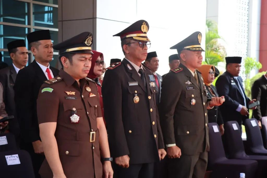 Waka Polres Bulukumba Hadiri Upacara Peringatan Hari Kesaktian Pancasila Yang Dipimpin Bupati