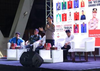Kapolrestabes Makassar Jadi Narasumber Dialog Kerakyatan Yang Digelar Cipayung Plus
