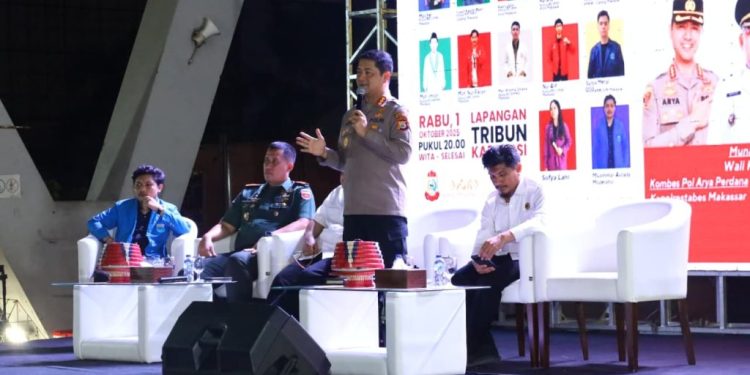 Kapolrestabes Makassar Jadi Narasumber Dialog Kerakyatan Yang Digelar Cipayung Plus