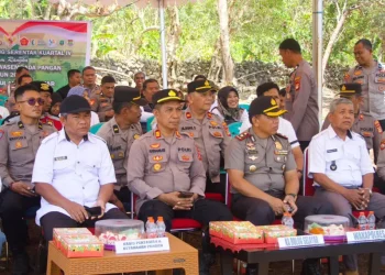 Waka Polres Selayar Ikuti Zoom Meeting Penanaman Jagung Serentak Kuartal IV