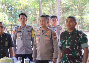 Kapolres Maros Tanam Jagung Serentak Kuartal IV Dalam Rangka Dukung Swasembada Pangan