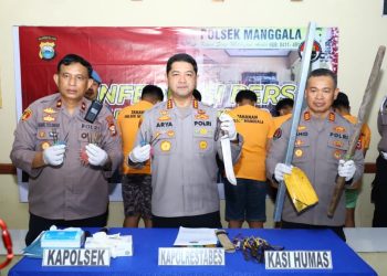 Kapolrestabes Makassar Rilis Kasus Tawuran, Pelaku Terancam 5 Tahun Penjara