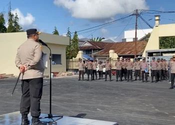 Kapolres Selayar Ajak Personel Bekerja Sepenuh Hati dan Peduli Terhadap Masyarakat