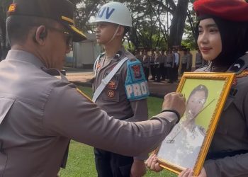 Kapolres Luwu Pimpin Upacara PTDH Personelnya Yang Terbukti Terlibat Penyalahgunaan Narkoba