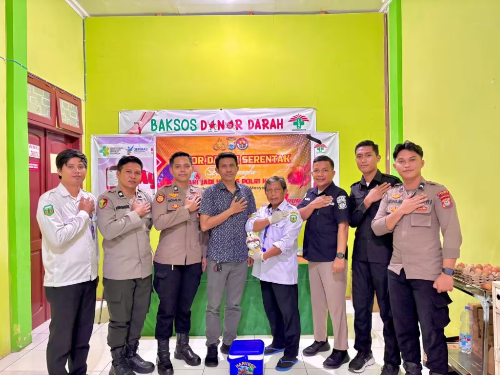 Dalam Rangka Peringatan Hari Jadi Humas Polri ke-74, Polres Luwu Gelar Donor Darah