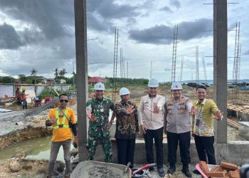 Hadiri Groundbreaking Pembangunan SPPG, Kapolres Selayar Tegaskan Siap Kawal Keberlanjutan MBG