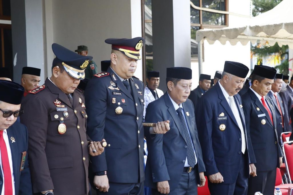 Kapolres Pinrang Hadiri Upacara Peringatan Hari Kesaktian Pancasila Yang di Pimpin Bupati