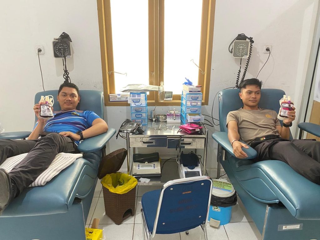 Peduli Terhadap Sesama, Polres Tana Toraja Gelar Donor Darah Dalam Rangka HUT Humas Ke-74