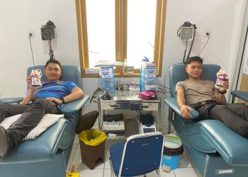 Peduli Terhadap Sesama, Polres Tana Toraja Gelar Donor Darah Dalam Rangka HUT Humas Ke-74