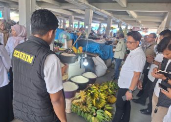 Pastikan Stok dan Harga Beras Terjangkau, Tipidter Polres Bulukumba Sidak Pasar