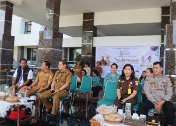 Wakapolres Tana Toraja Dukung Gerakan Pangan Murah Dalam Rangka Hari Jadi Sulawesi Selatan