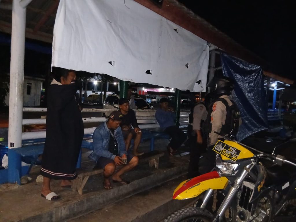 Patroli Presisi Sat Samapta Polres Tator Ciptakan Rasa Aman di Malam Hari