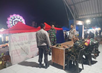 Personel Polsek Pitumpanua Gelar Patroli, Upaya Jaga Kamtibmas di Malam Hari