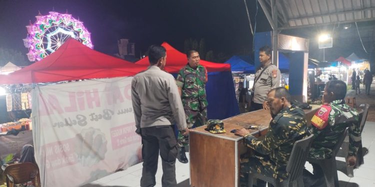 Personel Polsek Pitumpanua Gelar Patroli, Upaya Jaga Kamtibmas di Malam Hari