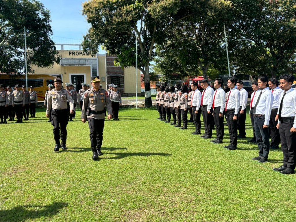 Polres Wajo Gelar Apel Kesiapan Tanggap Darurat Bencana Hidrometeorologi 2025