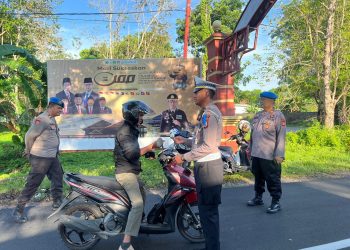 Satlantas Polres Wajo Tingkatkan Kesadaran Masyarakat di Hari ke-2 Ops Zebra Pallawa 2025