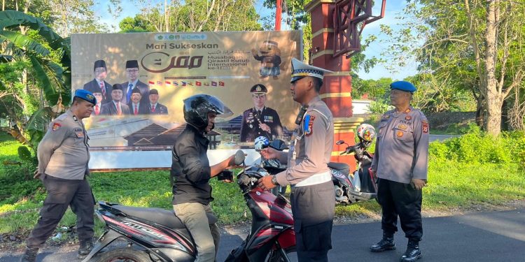 Satlantas Polres Wajo Tingkatkan Kesadaran Masyarakat di Hari ke-2 Ops Zebra Pallawa 2025