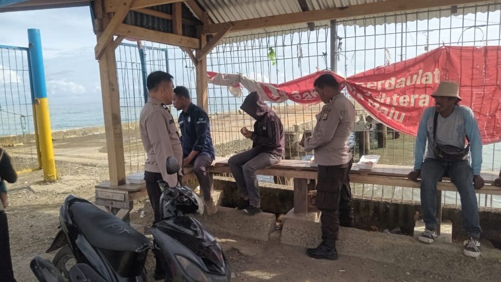 Kondisi Wilayah di Polsek Pitumpanua Berjalan Aman, Pengamanan Pelabuhan dan Patroli Berjalan Lancar