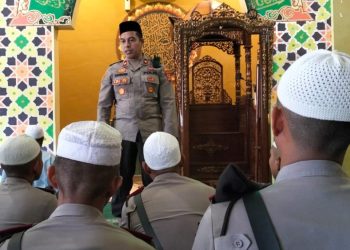 Waka Polres Parepare Wajibkan Kehadiran Siswa Latja Di Masjid Jelang Shalat 5 Waktu