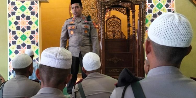 Waka Polres Parepare Wajibkan Kehadiran Siswa Latja Di Masjid Jelang Shalat 5 Waktu
