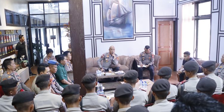 Ini Arahan Kapolres Pinrang Kepada Siswa Latja SPN Polda Sulsel