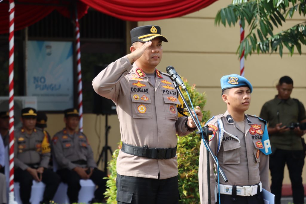 Kapolres Maros Pimpin Apel Gelar Pasukan Ops Zebra Pallawa 2025, Ini Sasaran Prioritas Pelanggaran