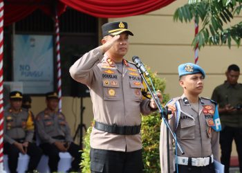 Kapolres Maros Pimpin Apel Gelar Pasukan Ops Zebra Pallawa 2025, Ini Sasaran Prioritas Pelanggaran