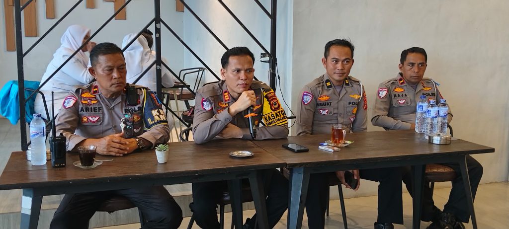 Baru Menjabat, Kasat Lantas Polres Palopo Gelar Silaturahmi Dengan Awak Media