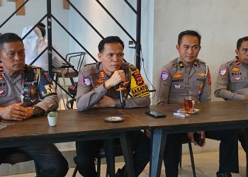 Baru Menjabat, Kasat Lantas Polres Palopo Gelar Silaturahmi Dengan Awak Media