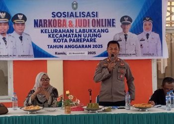 Sosialisasi Bahaya Narkoba dan Judi Online, Kapolsek Ujung Parepare Paparkan Dampak Negatif dan Ancaman Hukuman
