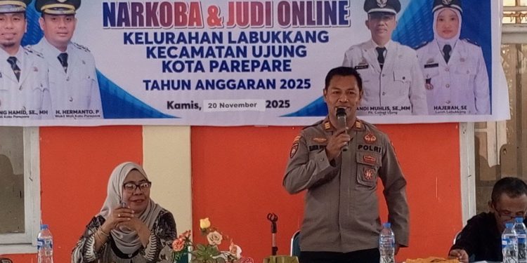 Sosialisasi Bahaya Narkoba dan Judi Online, Kapolsek Ujung Parepare Paparkan Dampak Negatif dan Ancaman Hukuman