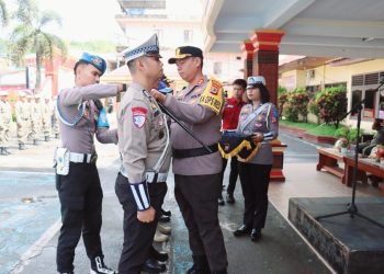 Kapolres Tator Pimpin Apel Gelar Pasukan Ops Zebra Pallawa 2025, Tekankan 8 Sasaran Prioritas