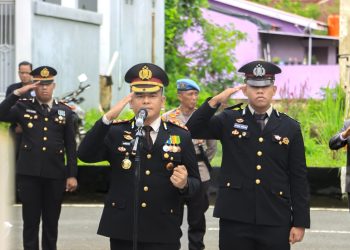 Peringati Hari Pahlawan, Kapolres Barru Pimpin Ziarah Nasional di TMP Sumpang Binangae