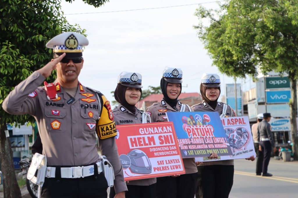 Operasi Zebra Segera Dimulai, Satlantas Polres Luwu Ajak Masyarakat Disiplin Berlalu Lintas