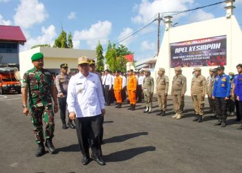 Polres Kepulauan Selayar Gelar Apel Kesiapan Dalam Rangka Tanggap Darurat Bencana Hidrometeorologi