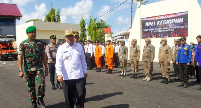 Polres Kepulauan Selayar Gelar Apel Kesiapan Dalam Rangka Tanggap Darurat Bencana Hidrometeorologi