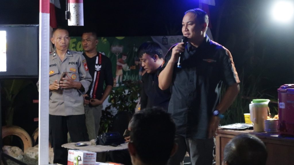 Kapolres Parepare Kunjungi Pos Satkamling Sipakario Sipakalebbi di Galung Maloang