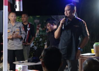 Kapolres Parepare Kunjungi Pos Satkamling Sipakario Sipakalebbi di Galung Maloang