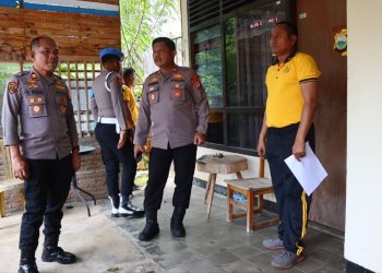 Tinjau Asrama, Waka Polres Palopo Ingatkan Personel Jaga Kebersihan dan Kedisiplinan