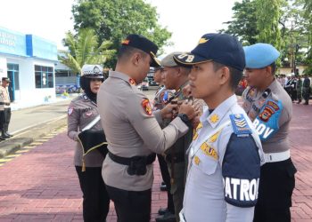 Kapolres Bantaeng Pimpin Apel Gelar Pasukan Operasi Zebra Pallawa 2025
