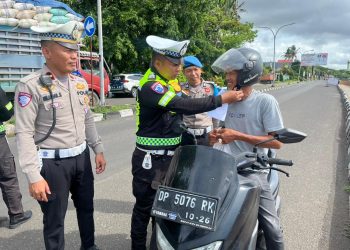 Ops Zebra Pallawa 2025, Sat Lantas Polres Parepare Libatkan Propam dan Sat Samapta