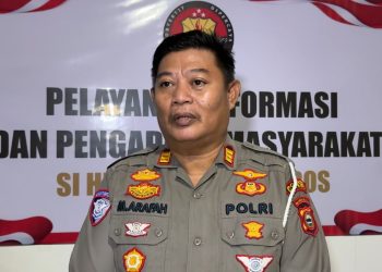 Satlantas Polres Maros Tetap Humanis Meski Pengendara Ngamuk Saat Ditegur Tak Pakai Helm