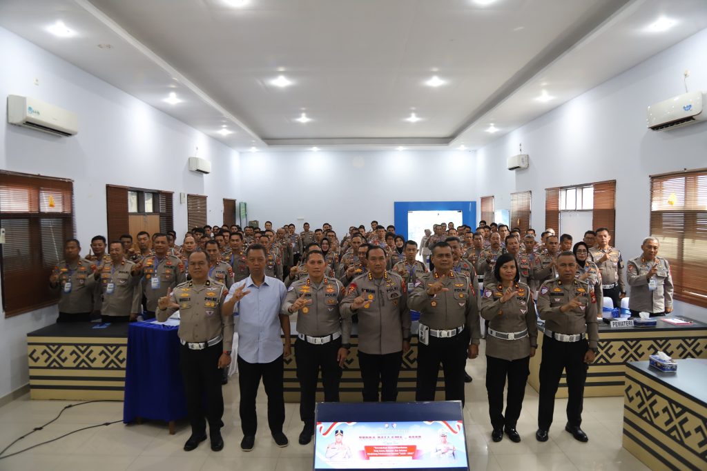Ditlantas Polda Sulsel Gelar Lat Pra Ops Zebra Pallawa 2025, Ini 8 Pelanggaran Yang Jadi Prioritas Penindakan